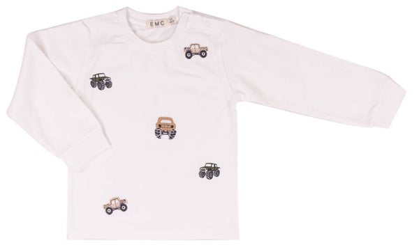 EMC t-shirt lange mouw jongens cars