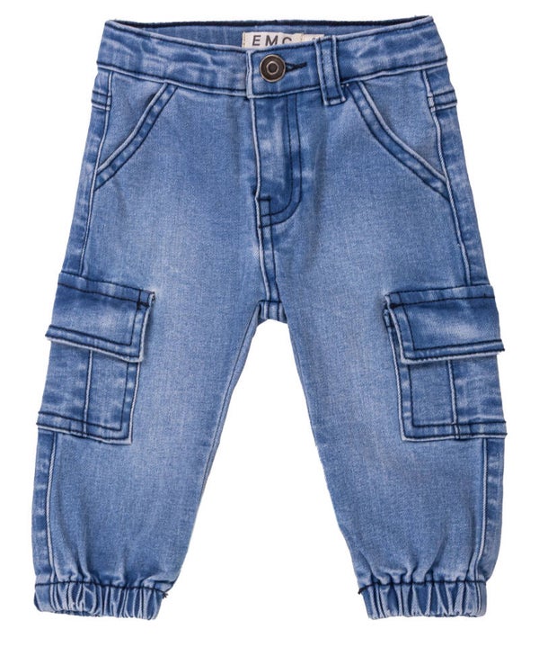 EMC cargo denim medium blue