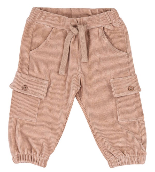 EMC corduroy cargo broek beige