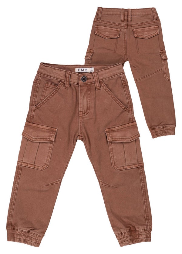 EMC cargo denim bruin / beige