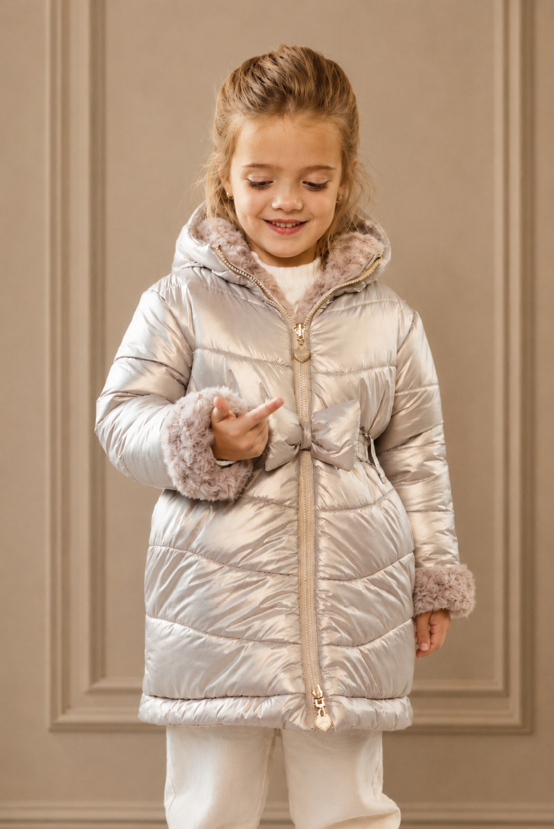 Le Chic BALANCE reversible long coat