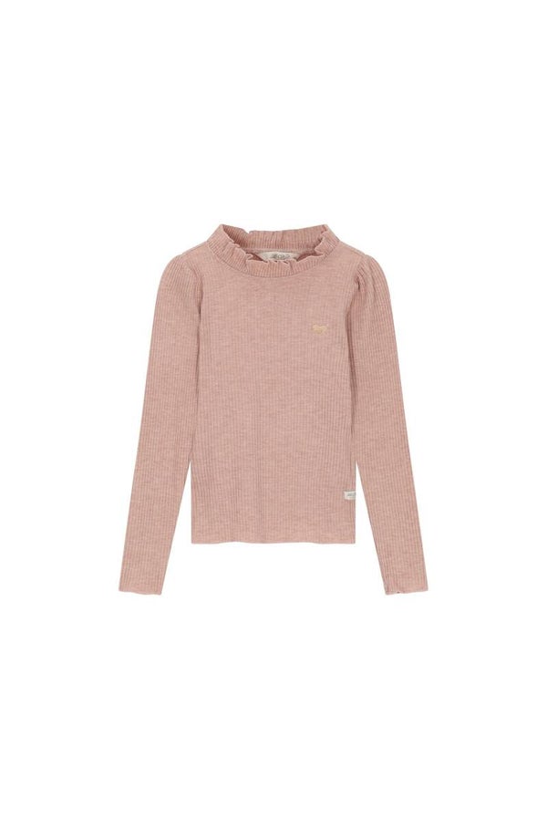 Le Chic NOVA glitter longsleeve top pink