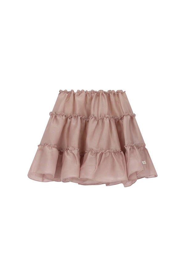 Le Chic TREA shimmering tule skirt pink