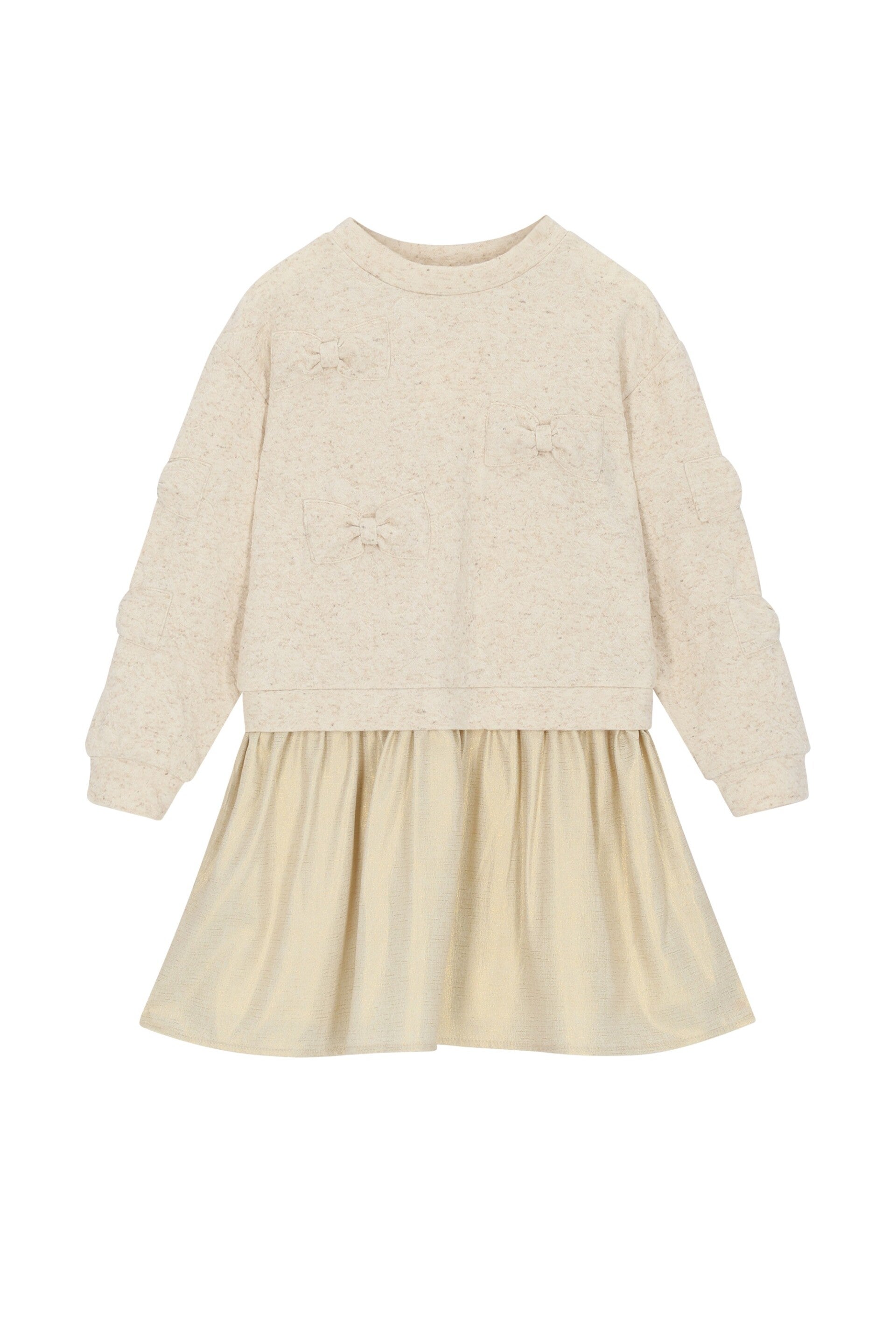 Le Chic  SABOW bows & bows combi dress