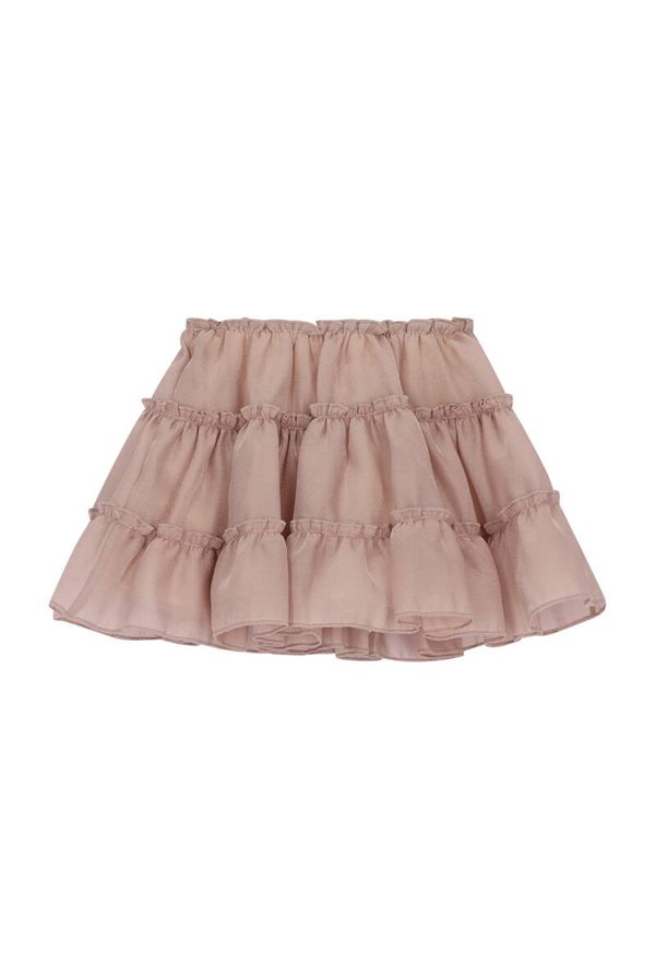 Le Chic  TREY shimmering tule skirt pink