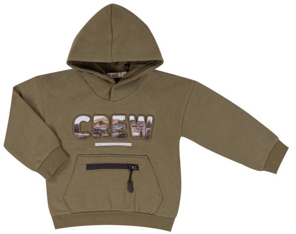 EMC hoodie crew dark green