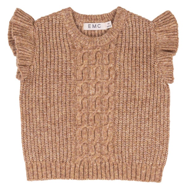 EMC spencer ruffle camel