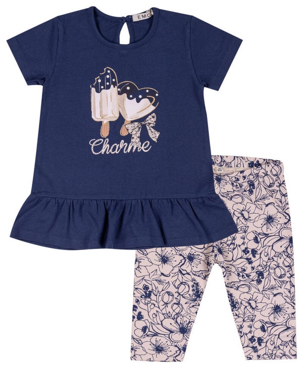 EMC set charme icecream navy