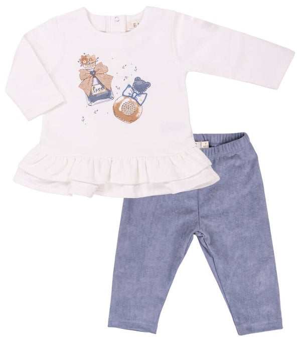 EMC set parfum legging set blue