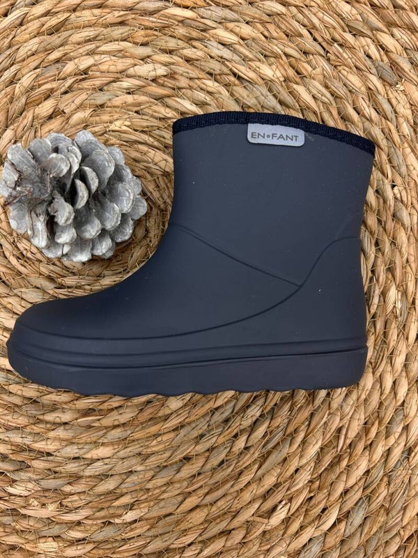 EnFant thermoboots short regenlaarzen donkerblauw blue night