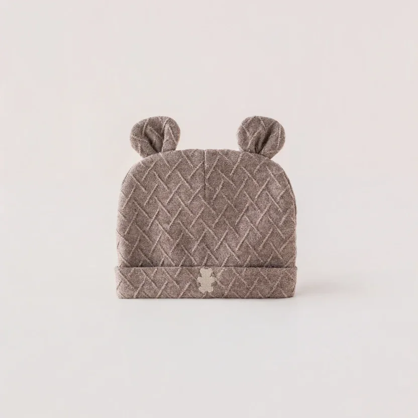 House of Bears baby mutsje taupe beer