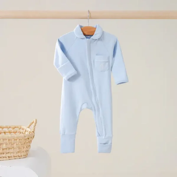 House of Bears babypakje met rits blauw