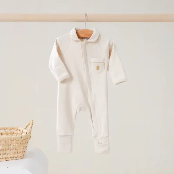 House of Bears babypakje met rits beige