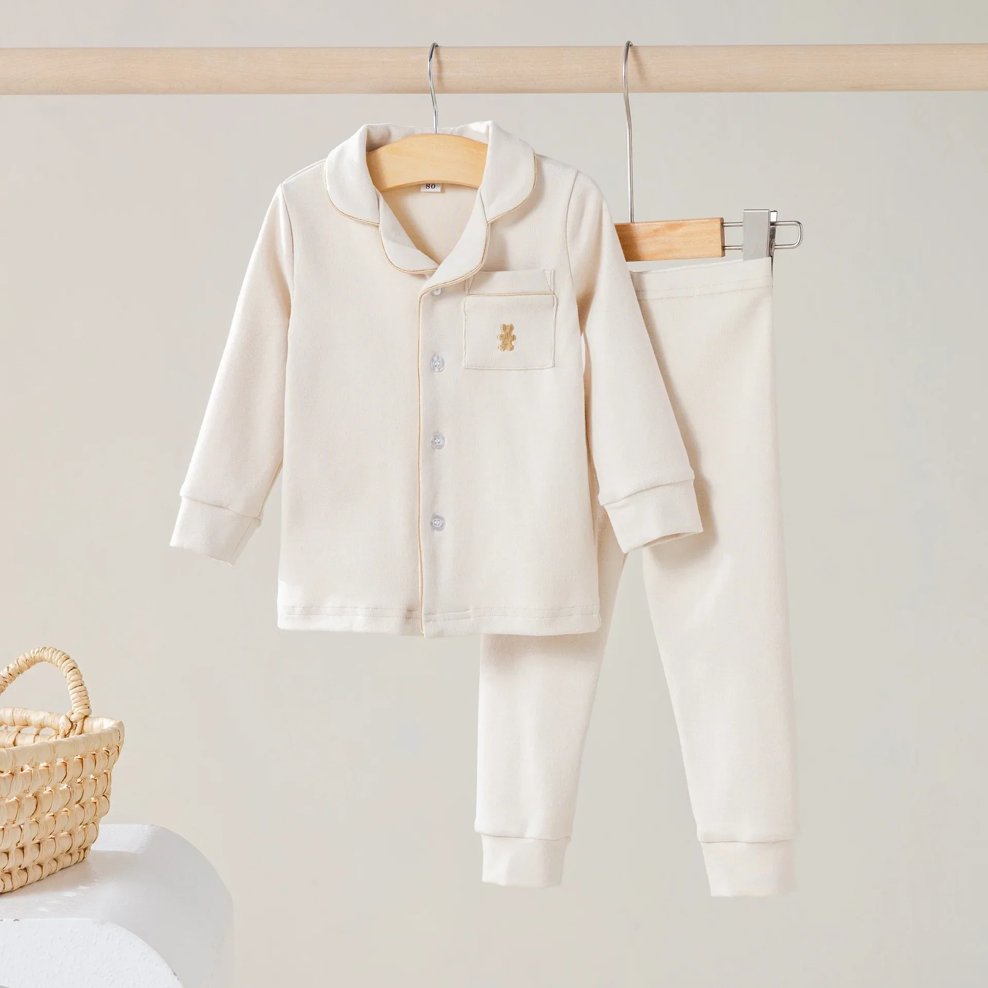 House of bears kinder pyjama beige