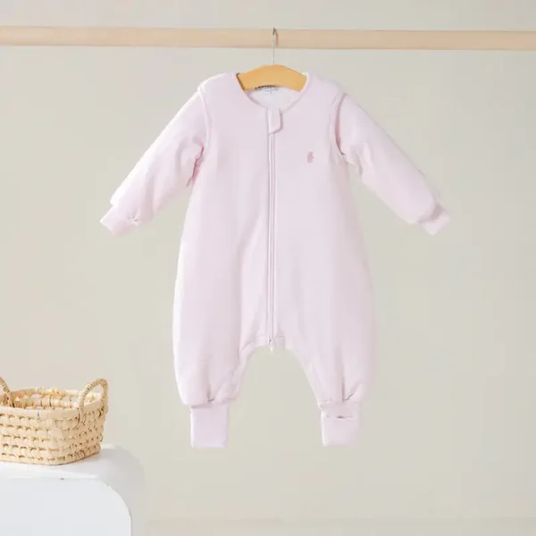 House of Bears slaapzak met benen roze