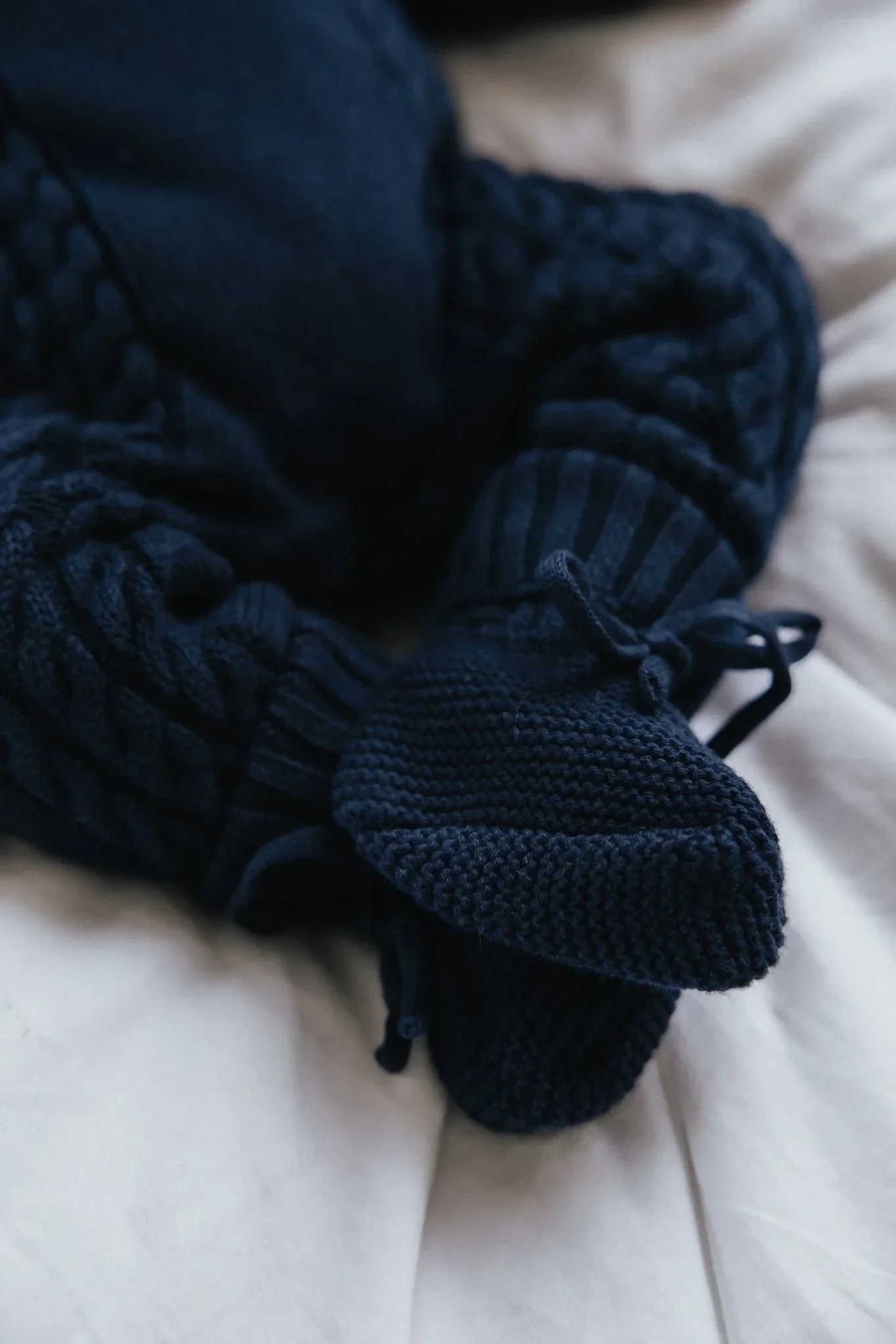 Lillemoon slofjes Sol Midnight blue