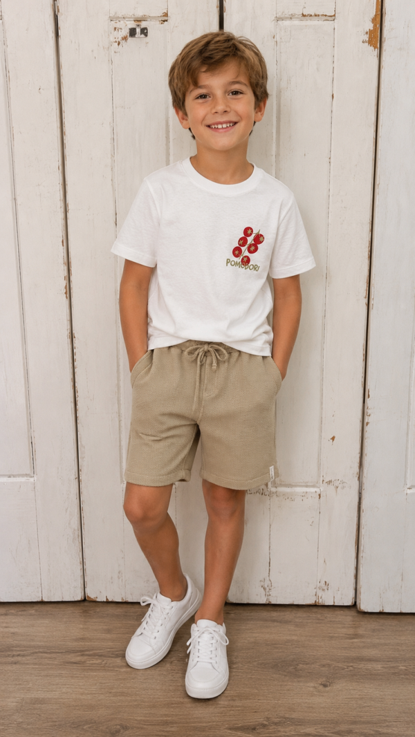Daily7 + LEVV set T-shirt + short maat 140