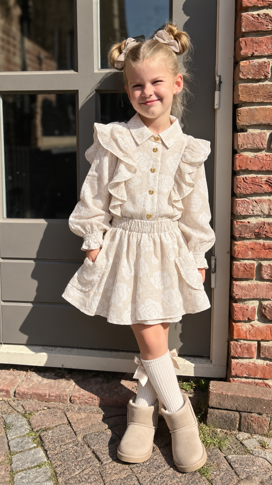 Le Chic  TOOS beltloops & pockets skirt