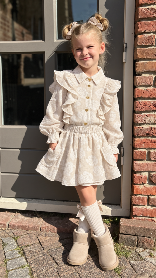 Le Chic  TOOS beltloops & pockets skirt