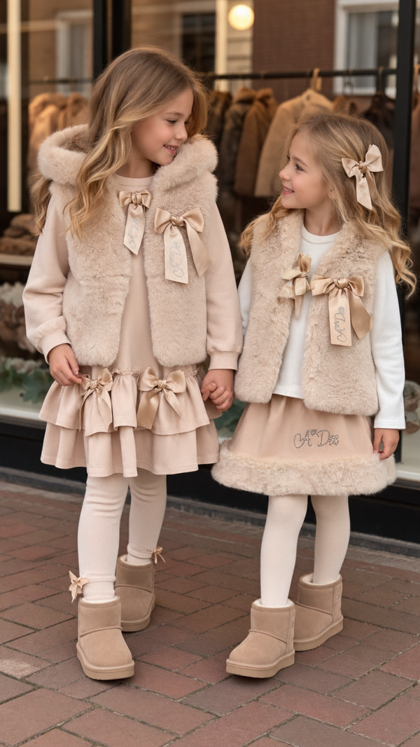 ADee Alina Fur hood legging set Eau de Adee