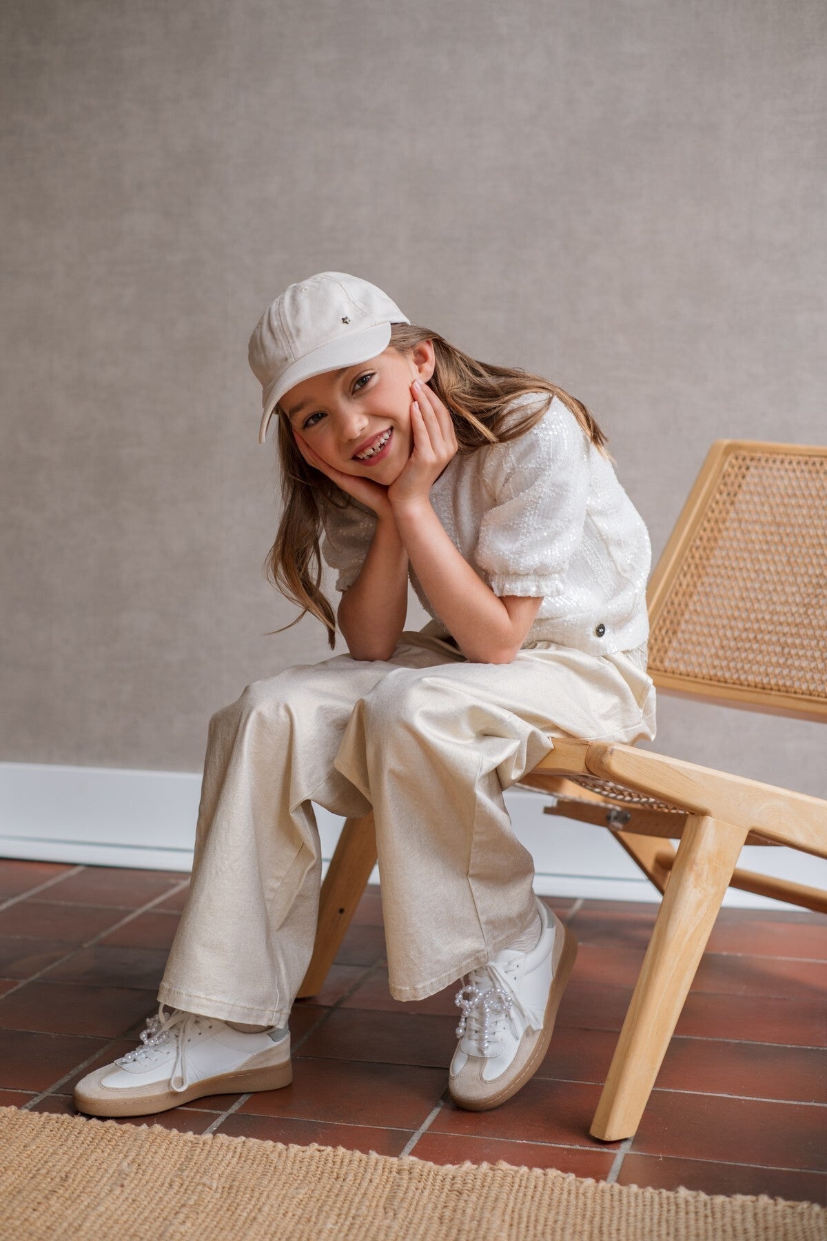 Like Flo Fyke pants soft gold