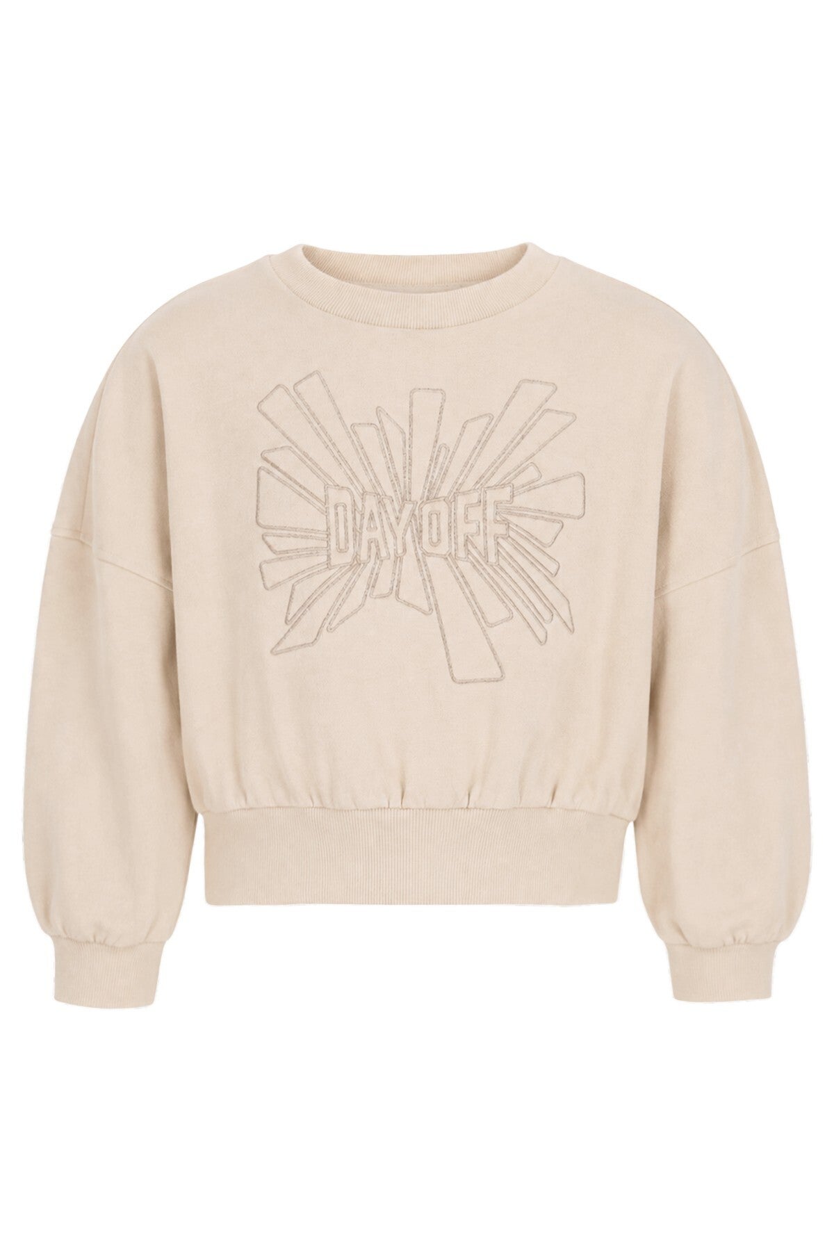 LIKE FLO Danee Flo girls oversized sweater beige