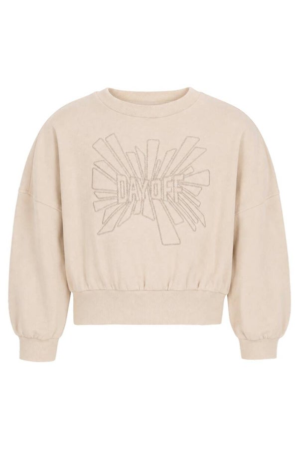 LIKE FLO Danee Flo girls oversized sweater beige