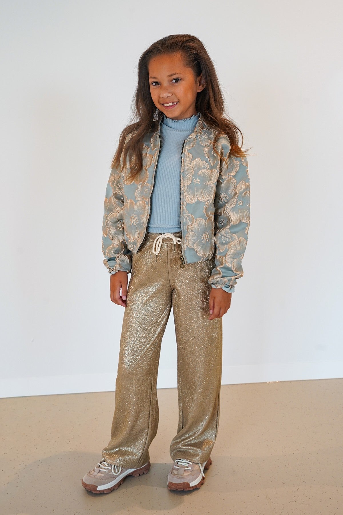 LIKE FLO Eef Flo girls basic coll aqua