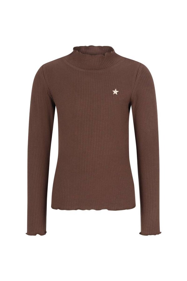 LIKE FLO Eloise Flo girls top choco