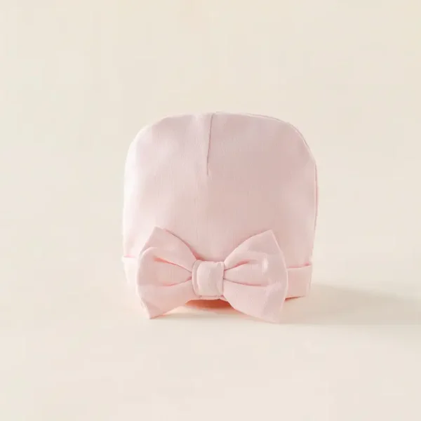House of Bears baby mutsje met strik roze