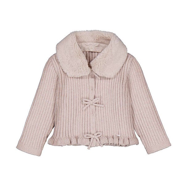 Mayoral winter 2027 meisjes knit faux fur