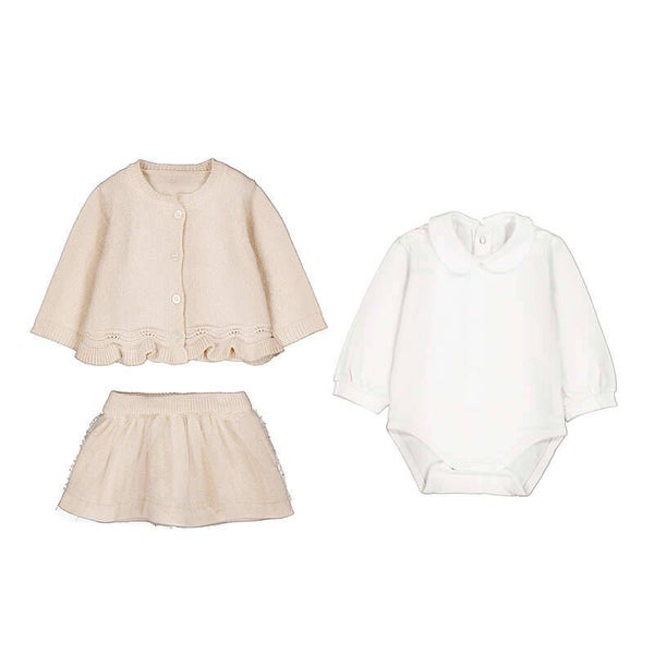Mayoral winter 2027 meisjes 3-delige set lurex en tulle