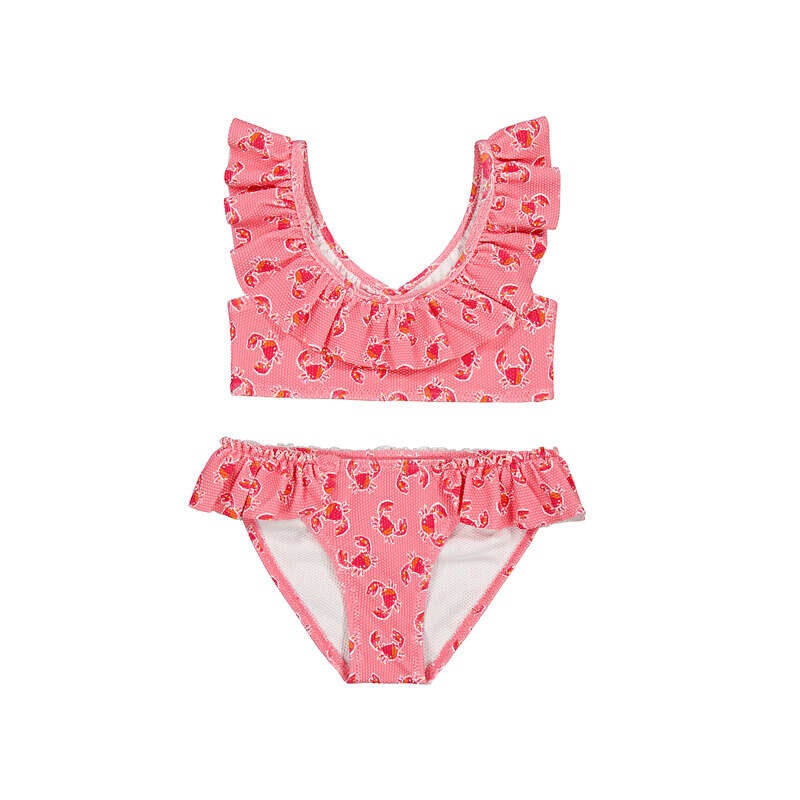 Mayoral zomer 2026 meisjes bikini pink crab