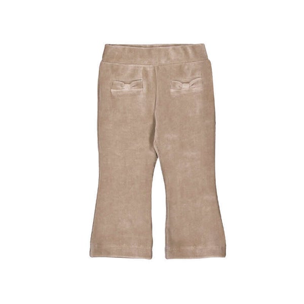 Mayoral winter 2027 meisjes corduroy knit trousers walnoot