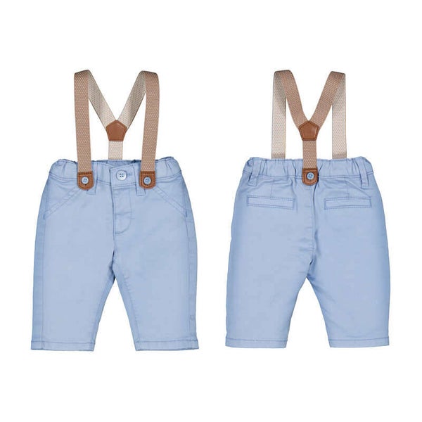 Mayoral winter 2027 jongens broek met bretels blauw