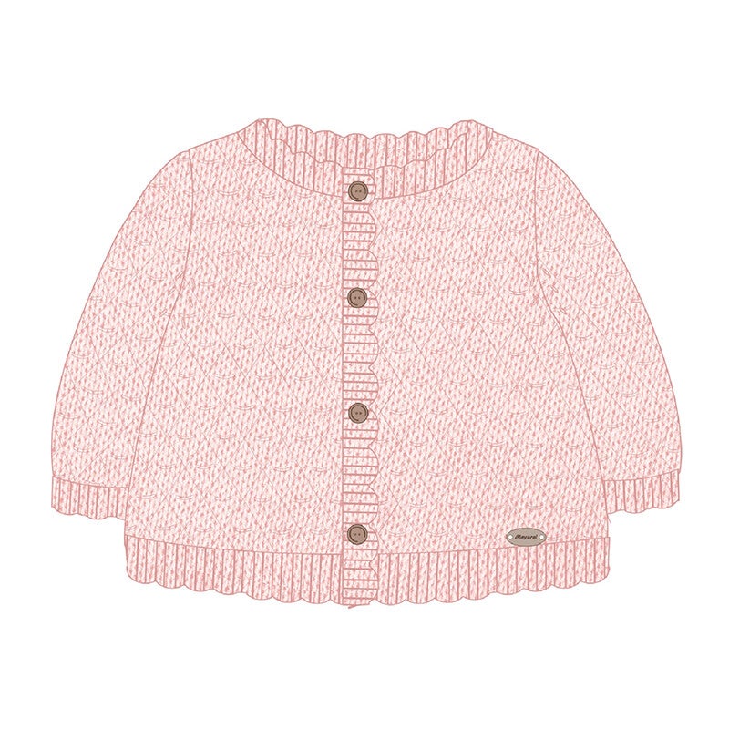 Mayoral winter 2026 meisjes baby vestje roze