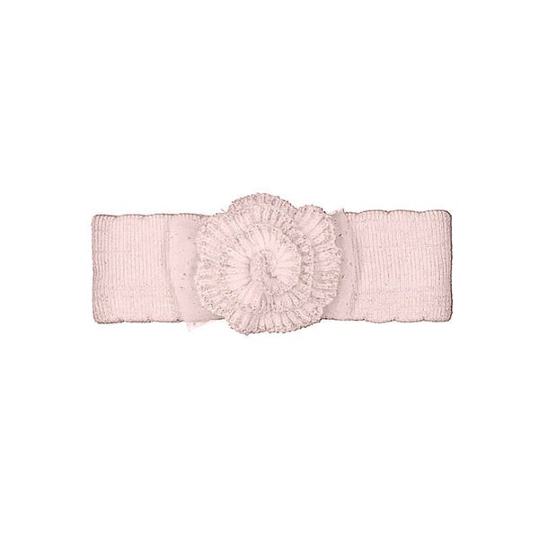 Mayoral winter 2027 meisjes haarband babyroze lurex