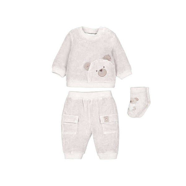 Mayoral winter 2027 babypakje corduroy knit suit