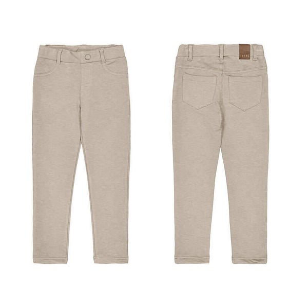 Mayoral winter 2027 meisjes fleece broek walnoot