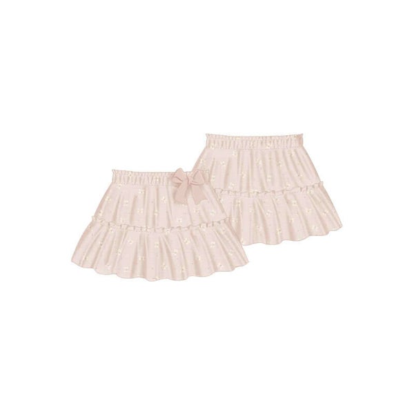 Mayoral winter 2027 meisjes tulle rokje met strikje roze