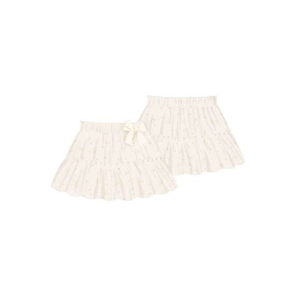 Mayoral winter 2027 meisjes tulle rokje met strikje naturel