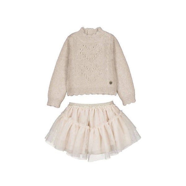 Abel & Lula set sweater met tulle rokje