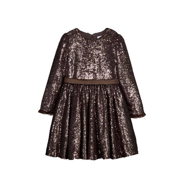 Abel & Lula Senquin dress truffle