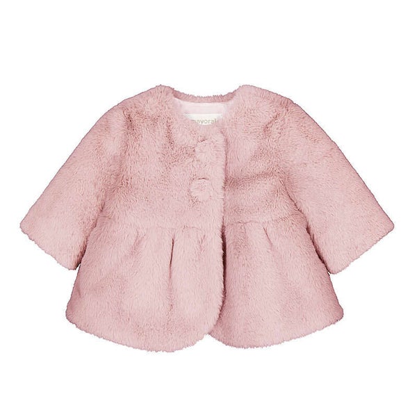 Mayoral winter 2027 meisjes winterjasje fur roze