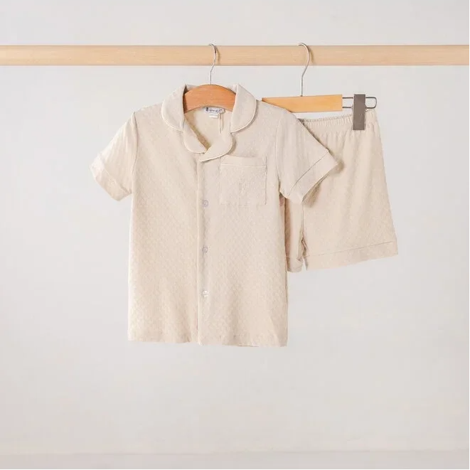 House of Bears Pyjama beige zomer