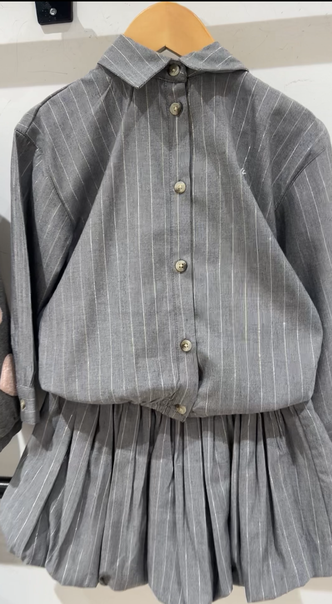 Daily7 Longsleeve pinstripe glimmertje