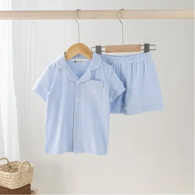 House of Bears Pyjama zomer blauw