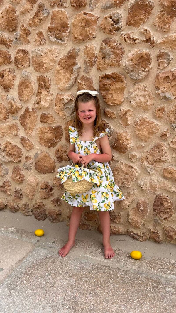 Deolinda jurk lemons