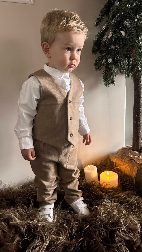 Mayoral winter 2026 jongens comfort pants cashew