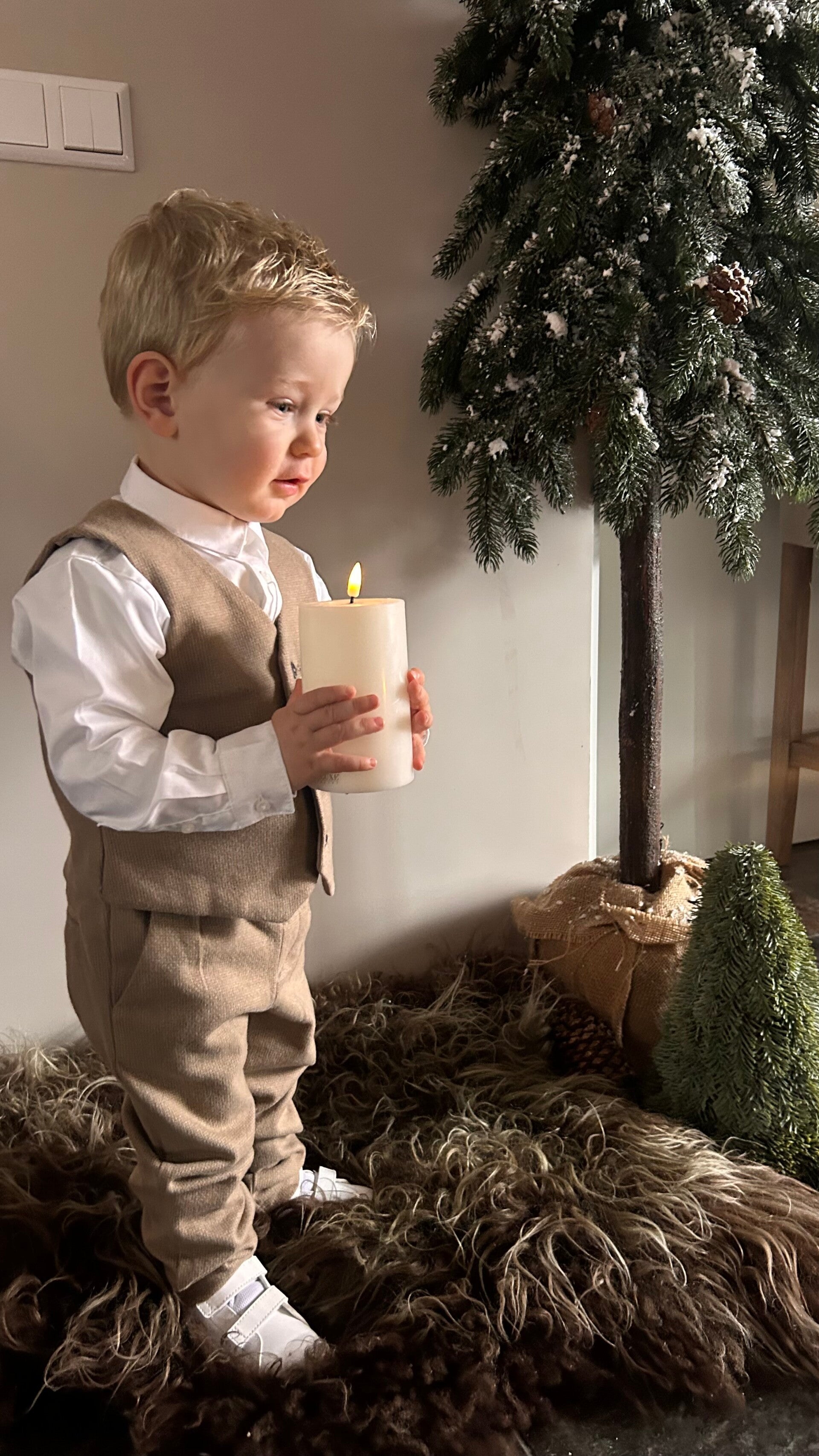 Mayoral winter 2026 jongens gilet cashew brown